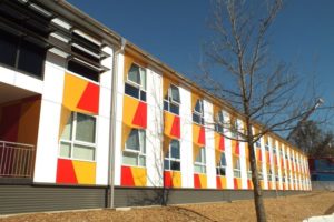 Fibre Cement Ceramapanel Cladding, available from Husk Architectural